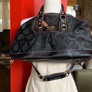 Coach black purse